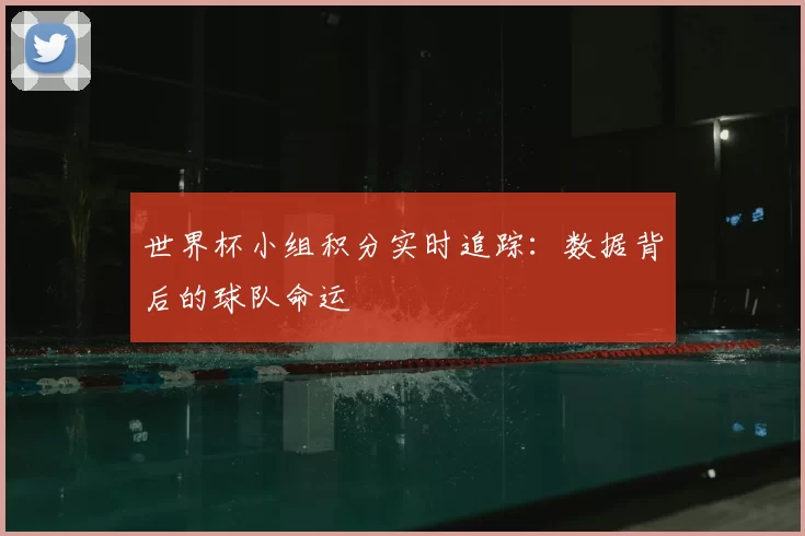 世界杯小组积分实时追踪:数据背后的球队命运