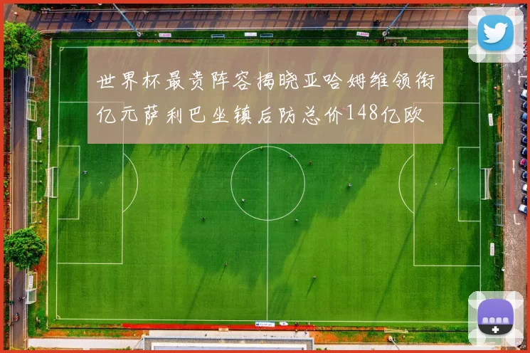 世界杯最贵阵容揭晓亚哈姆维领衔亿元萨利巴坐镇后防总价148亿欧